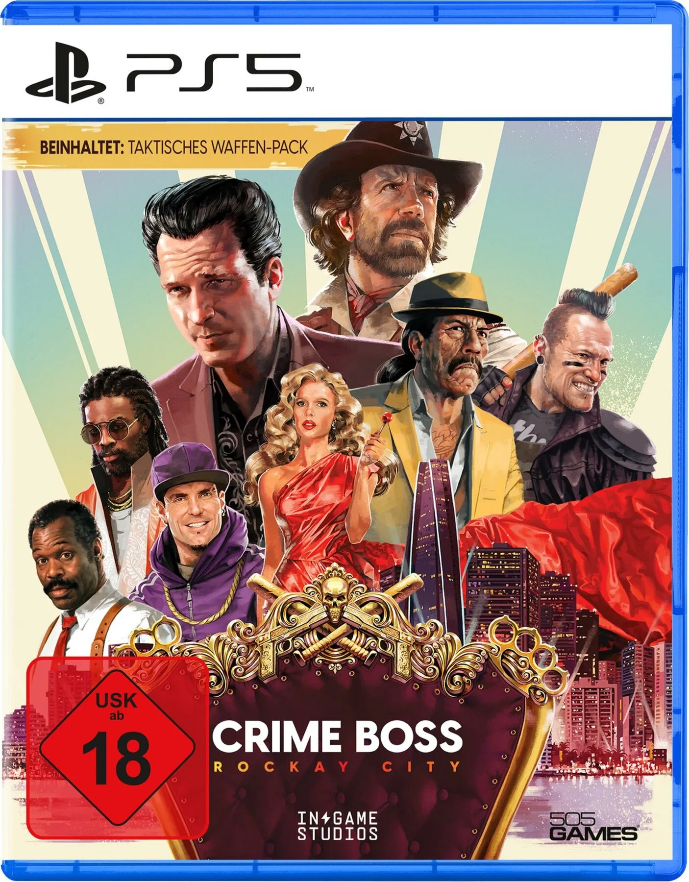 Brand: 505 Games Crime Boss: Rockay City (PS5) - Action Game