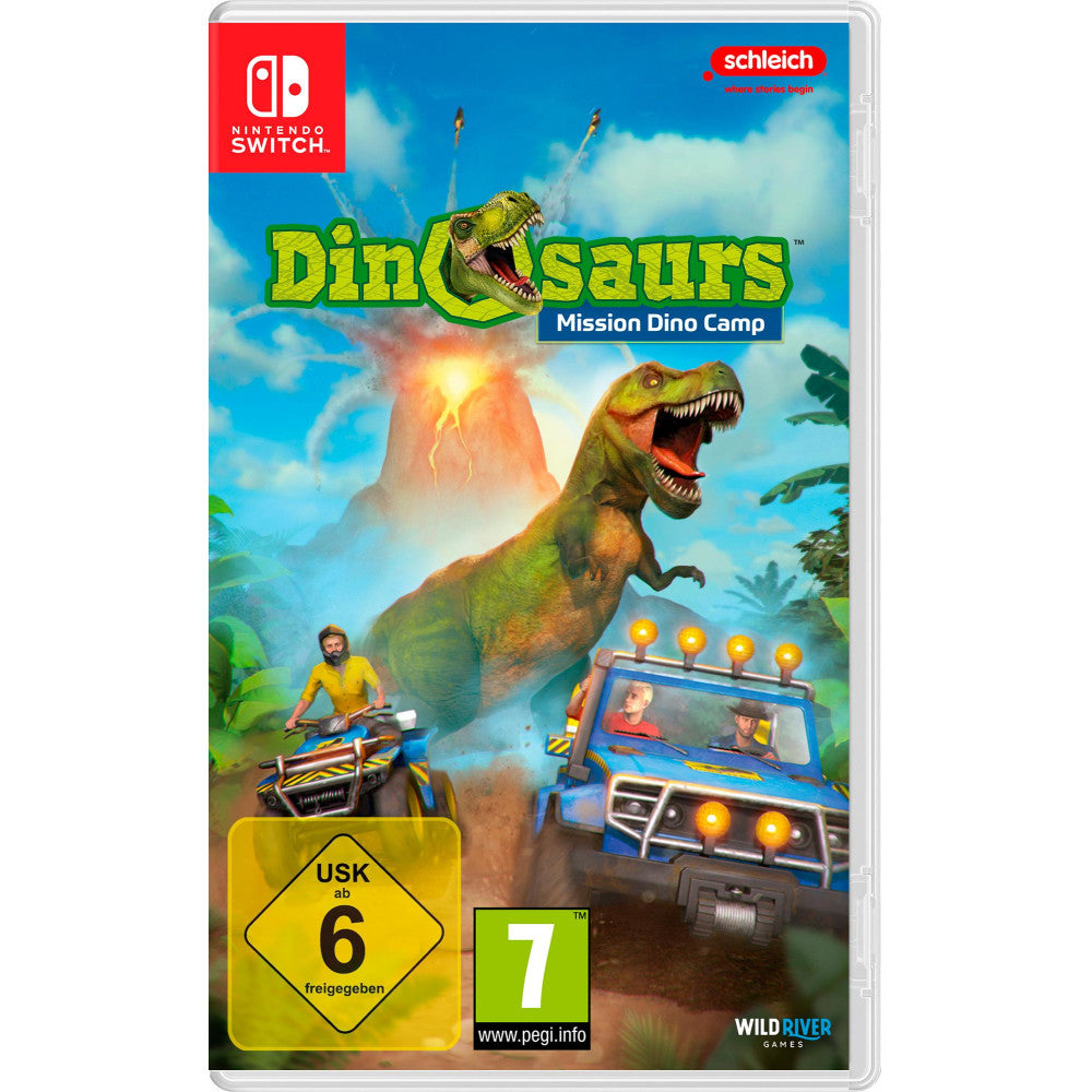 Schleich® DINOSAURS: Nintendo Switch-Spiel Mission Dino Camp