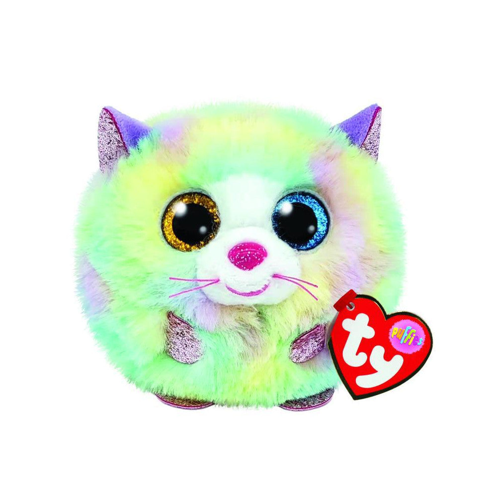 HappyToys Kuscheltier Heather Katze - Extra Soft und Flauschig - Idealer Begleiter und Glücksbringer - Hochwertiges Material