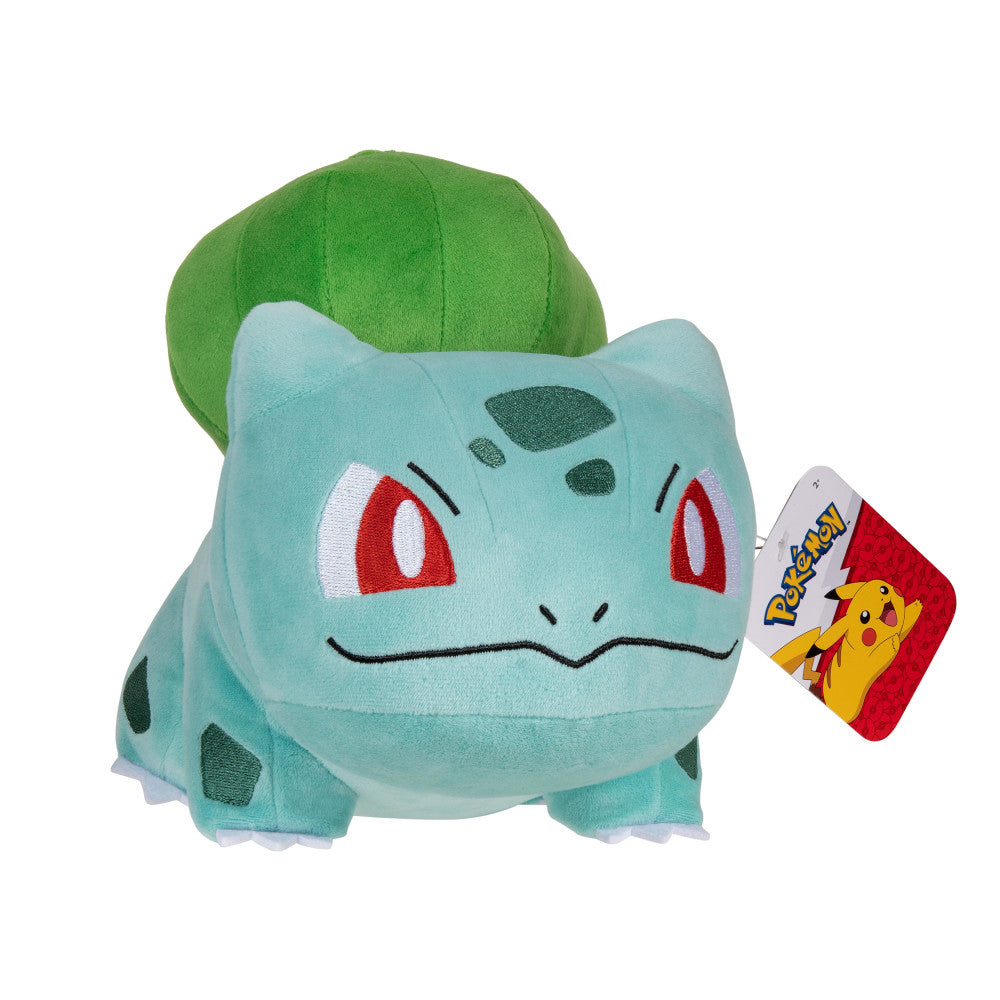 Pokémon Bisasam Plüsch 30cm - Kuscheltier für Pokémon-Fans - Jazwares-Lizenzprodukt