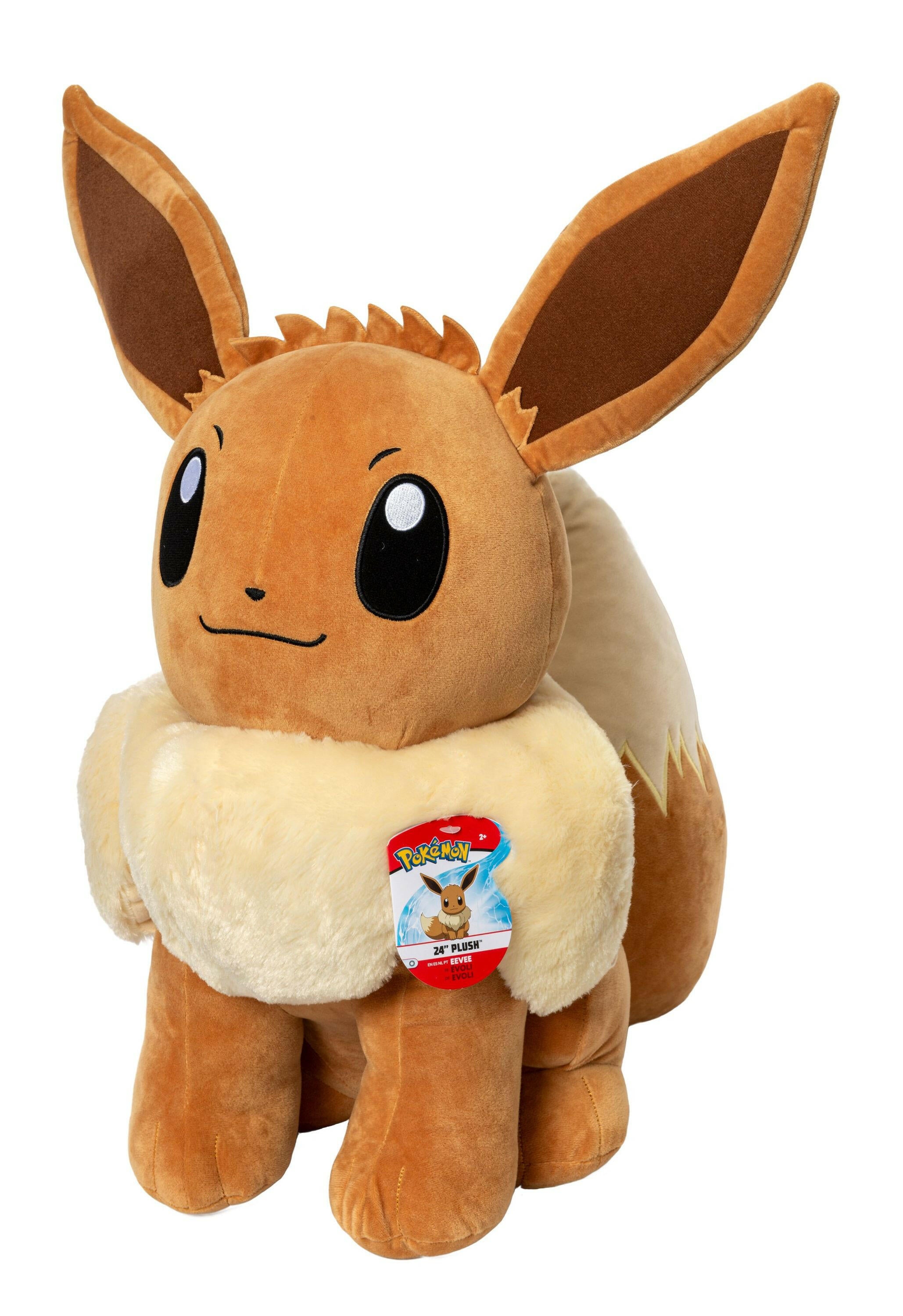 Pokémon - 24" Eevee Plüsch, Superweich, 61 cm, Braun