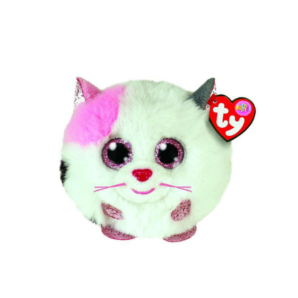 Nintendo Ty Puffies Muffin Katze Plüschtier - Kuscheliges