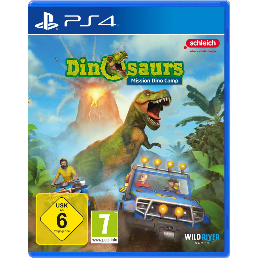 Schleich Dinosaurs: Mission Dino PS4-Spiel für Kinder - Abenteuer mit Dinosauriern & Rätseln