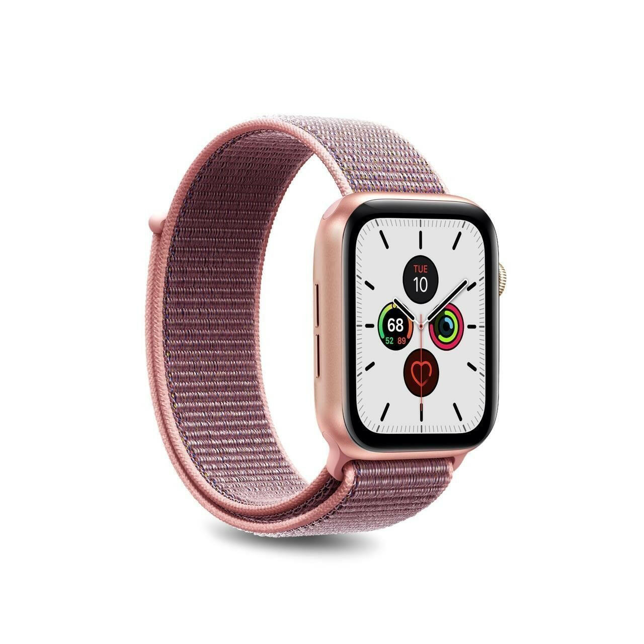 SBS Armband Apple Watch 38/40mm Rosa Nylon - Sportarmband.
