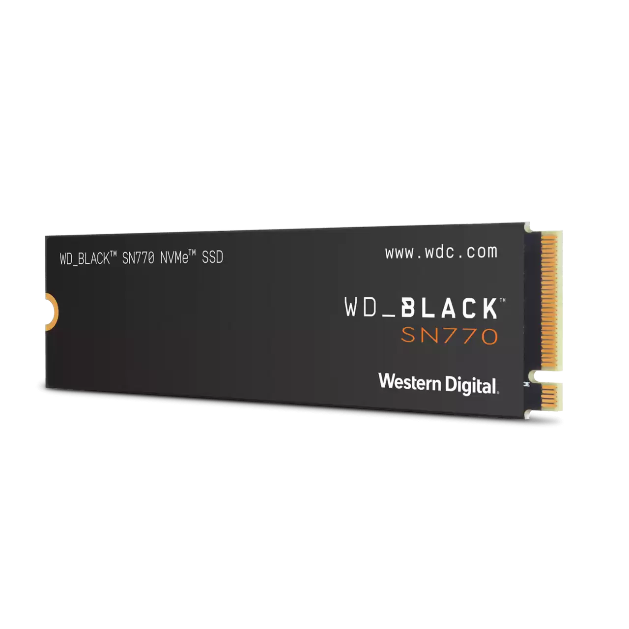 WD Black SSD 2TB SN770 NvMe - Intern, 1200TBW, Gaming.