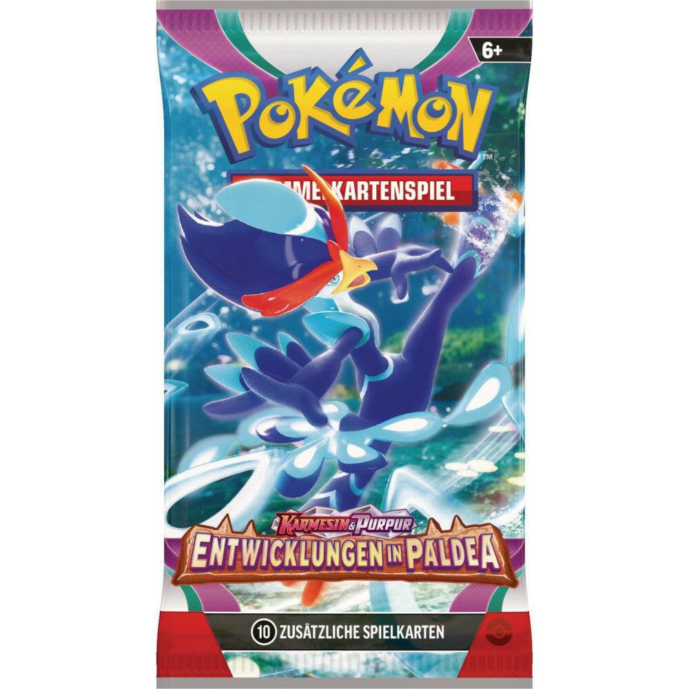 Pokémon Karmesin & Purpur KP02 Booster DE.
