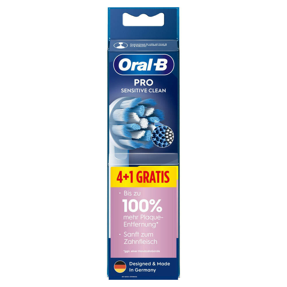 Oral-B Pro Sensitive Clean Aufsteckbürsten.