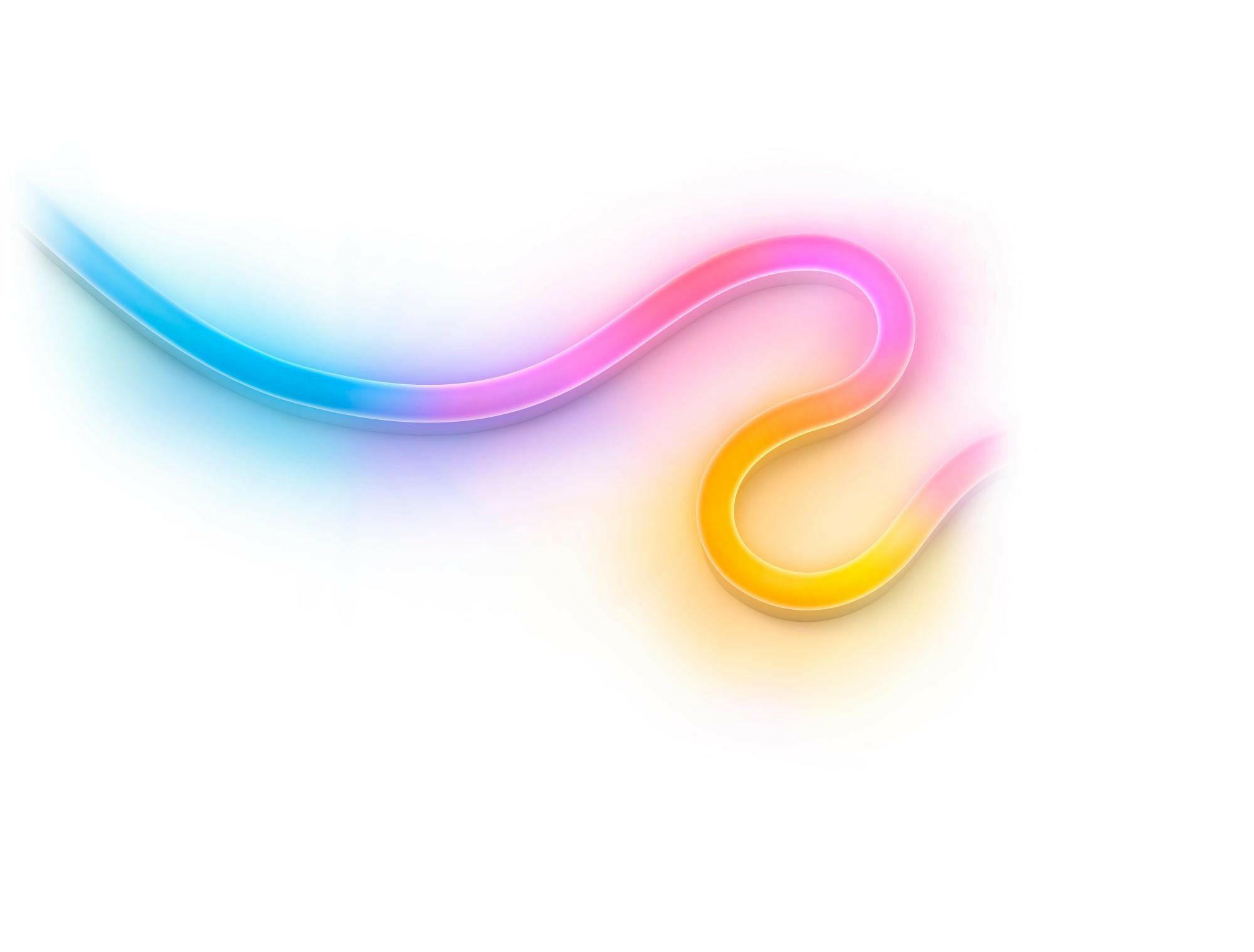 WiZ Neon Flex LED Strip 3m, 20W, 16M Farben, WLAN steuerbar.