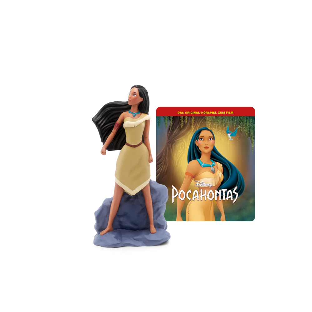 Tonies Hörfigur Disney Pocahontas für Toniebox – Original-Hörspiel, Kinder ab 4 Jahren, Magnethaftend, Handbemalt, NFC-Chip, 53 Minuten