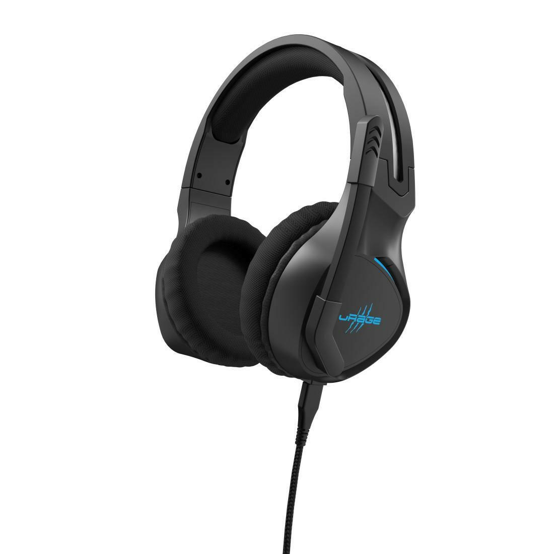 uRage SoundZ 400 V2 Gaming-Headset für PS5/PC - Schwarz.