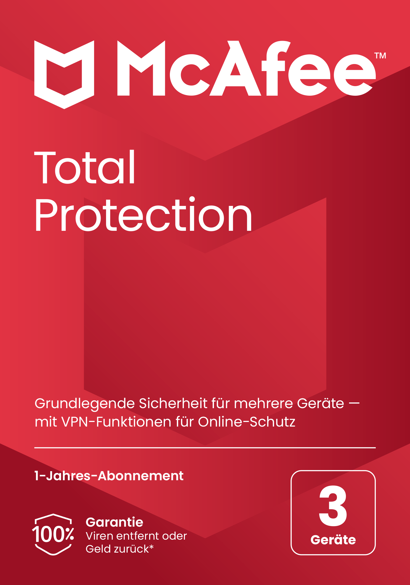 McAfee Total Protection - 3 Geräte - Online-Schutz - TRONYQ