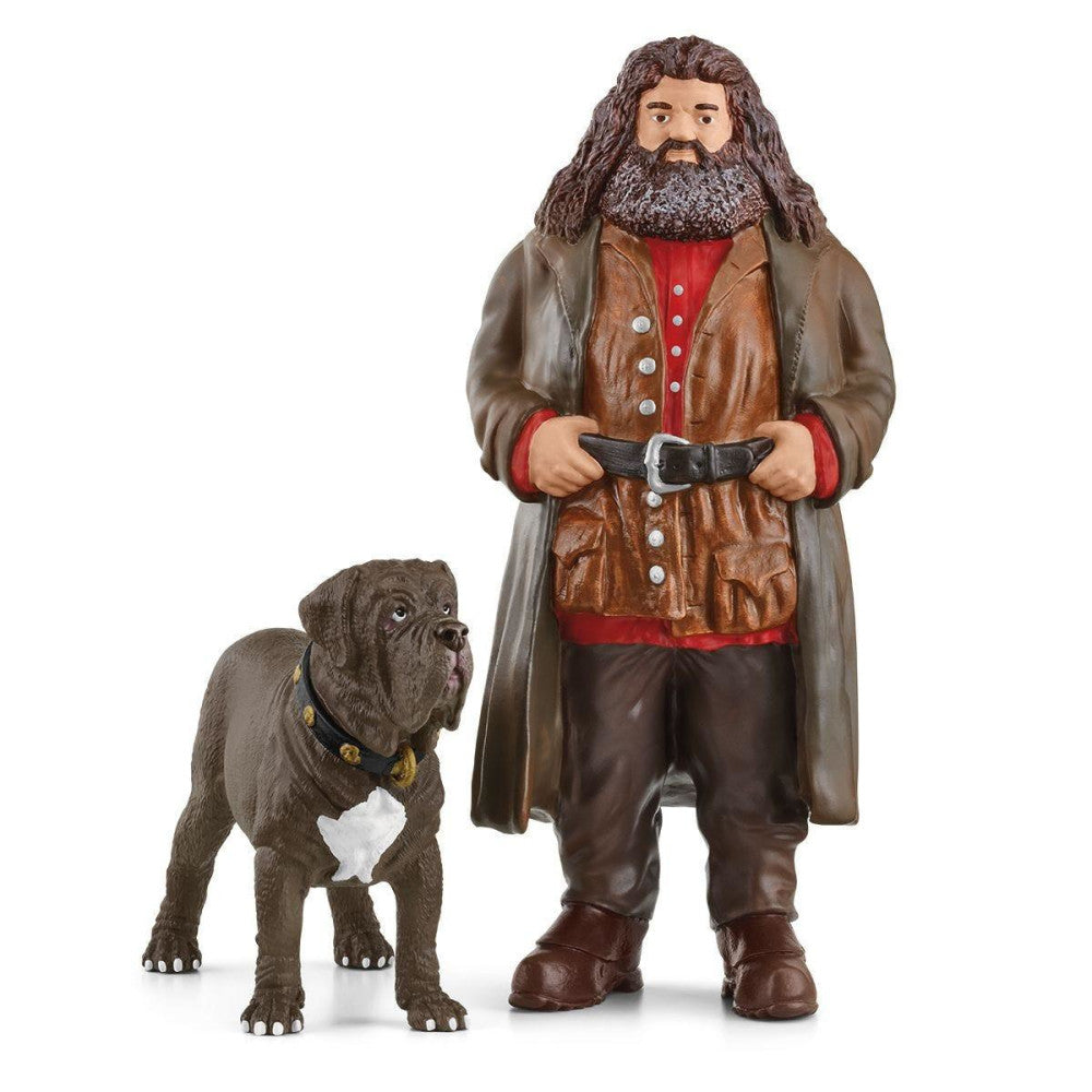 Schleich Hagrid und Fang Harry Potter Spielfigur 42638 8 x 11,5 x 13 cm - Ab 6 Jahren