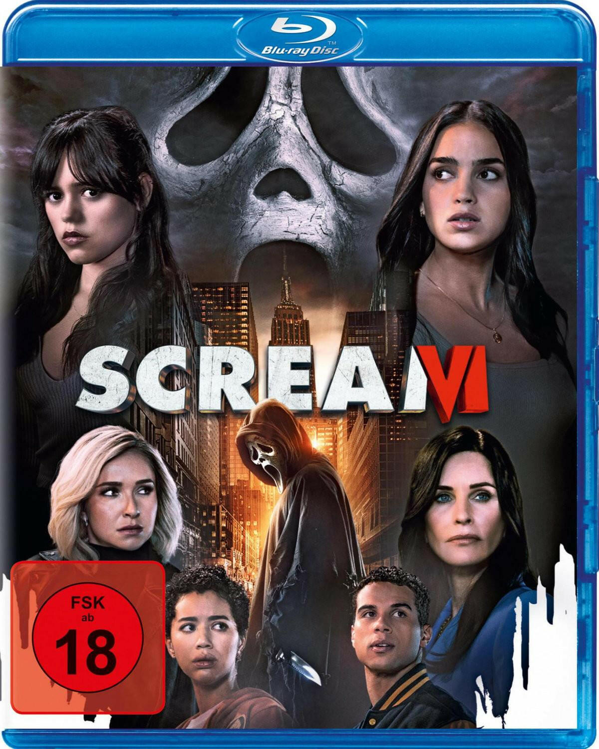 Scream 6 [Blu-ray] Horror Thriller USA 2022 Blutiger Killer.