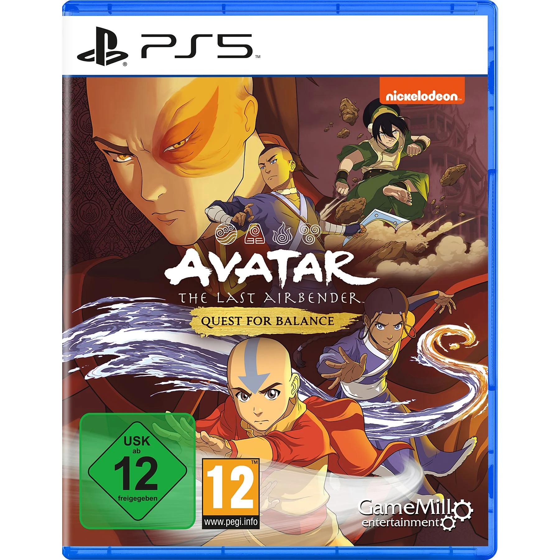 Avatar Quest for Balance PS5-Spiel – Action-Adventure Koop