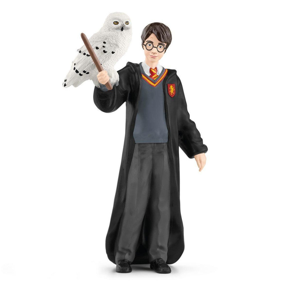 Schleich Harry Potter & Hedwig Spielfigur 42633 - 4 x 2,5 x 10 cm, ab 6 Jahren