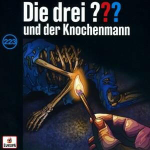 Die drei ??? Folge 223: und der Knochenmann Hörspiel-CD.