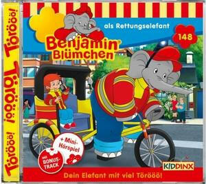 CD Benjamin Blümchen - Rettungselefant Folge 148: Hörspiel