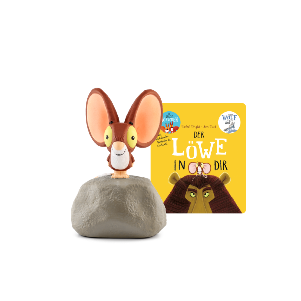 tonies Der Löwe in dir Hörfigur für Toniebox, ab 3 Jahren.