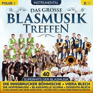 Various Das große Blasmusiktreffen-Folge 2-40 Superhit CD