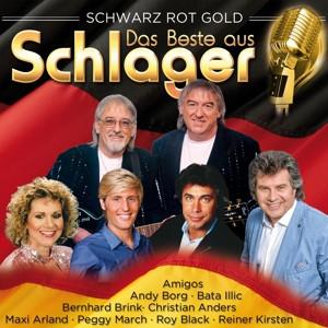 Various Schlager CD Schwarz Rot Gold - ABIS_MUSIC