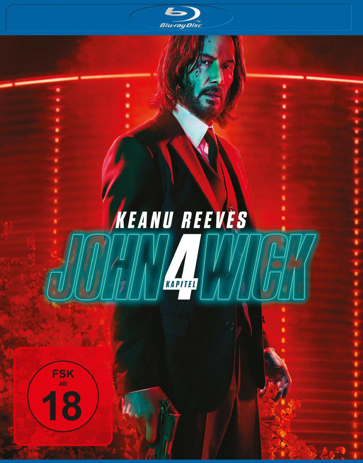 John Wick: Kapitel 4 Blu-ray - Actionfilm mit Keanu Reeves