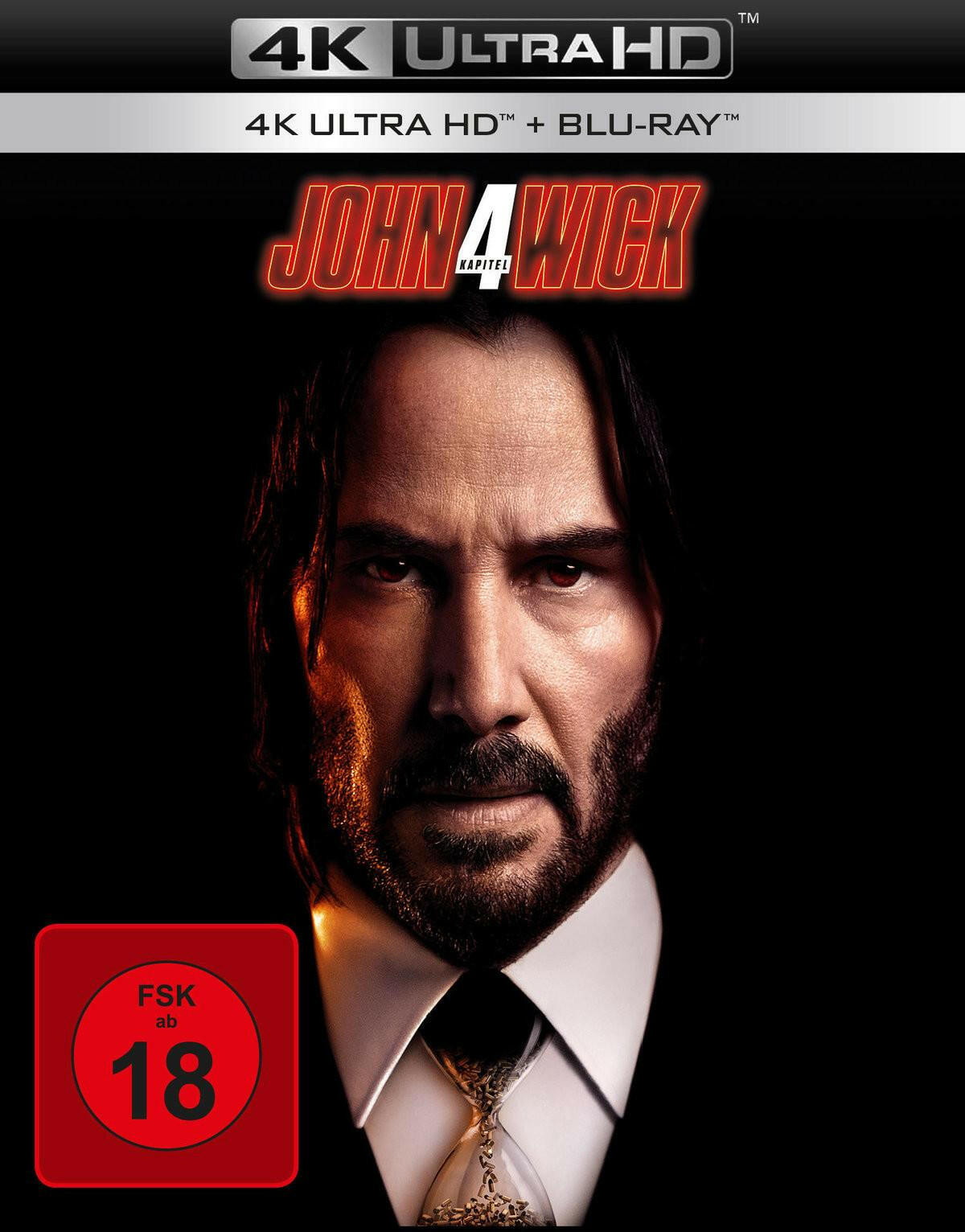 John Wick: Kapitel 4 (4K Ultra HD) (+ Blu-ray) - Action-Film
