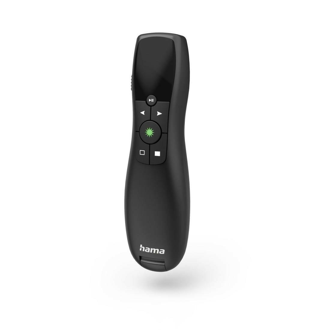Hama Wireless-Laser-Presenter mit grünem Laserpointer.