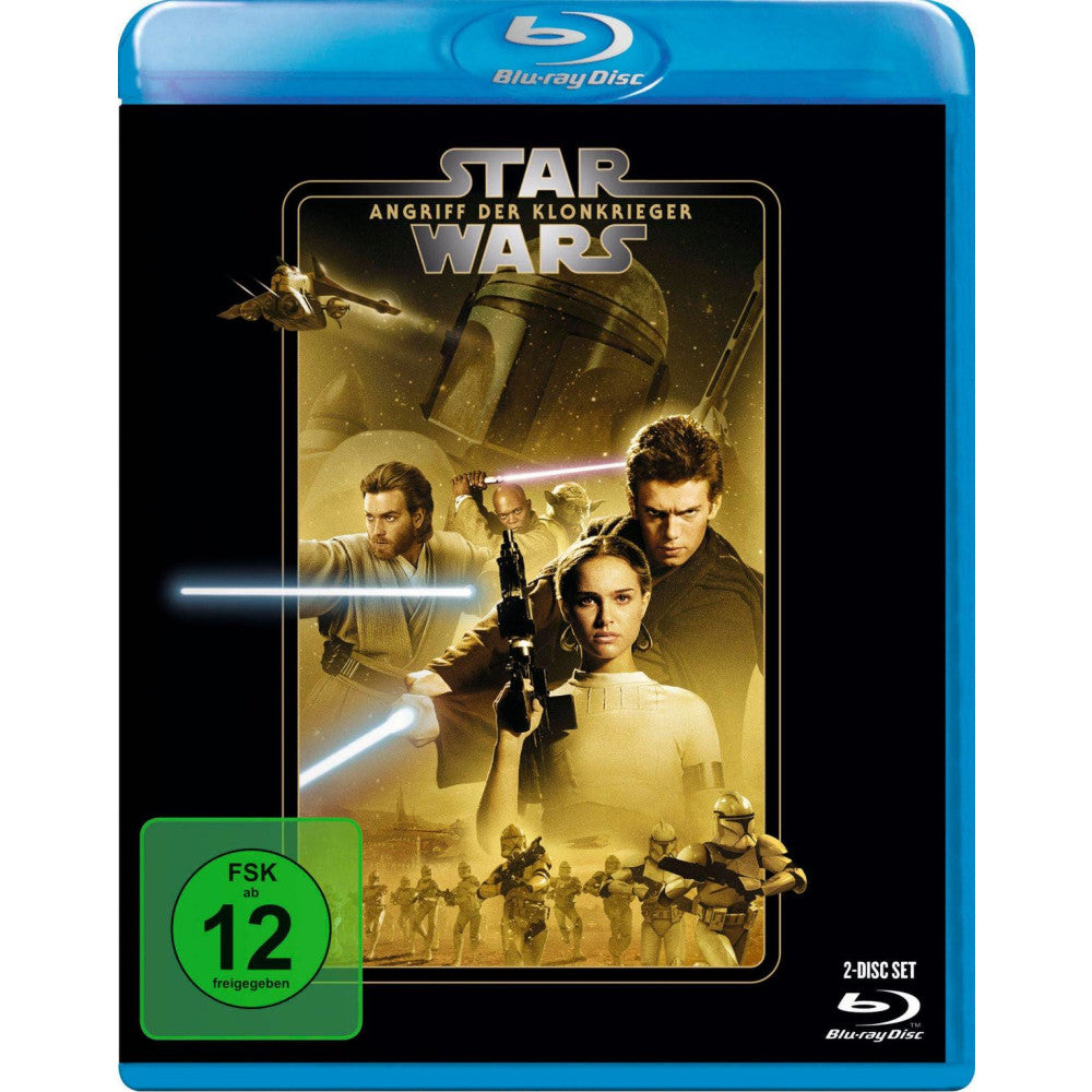 Star Wars Blu-ray Star Wars Episode 2 Angriff der Klonkrieger Bonus Blu-ray Science Fiction Film