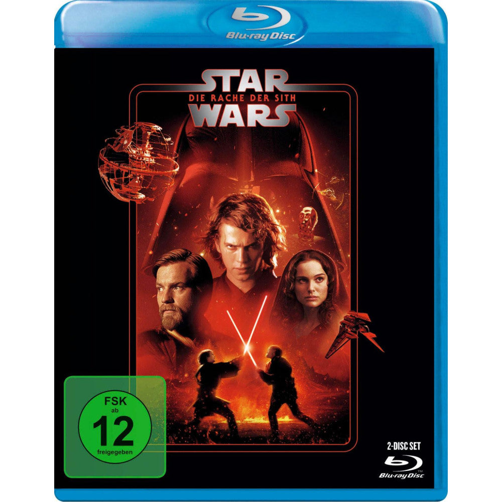 Star Wars Episode 3 Die Rache der Sith Blu-ray Set Bonus-Disc Starbesetzung & Actionspektakel