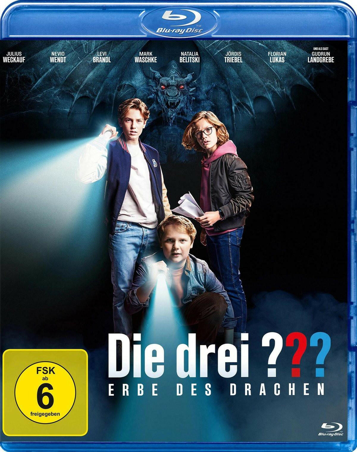 Die drei ??? Erbe des Drachen Blu-ray Abenteuerfilm FSK 6.