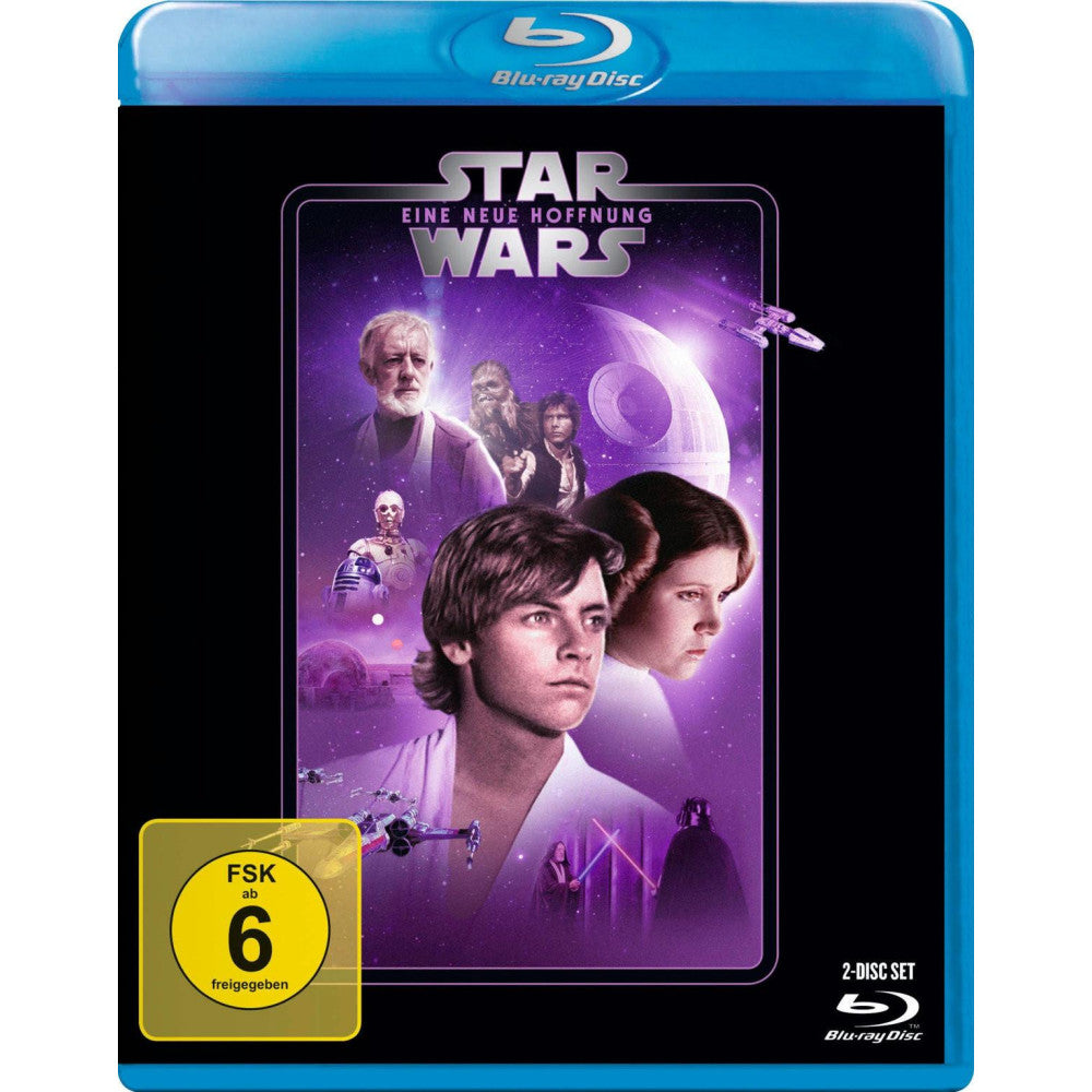 Star Wars Blu-ray Eine neue Hoffnung + Bonus-Blu-ray Science Fiction Film George Lucas