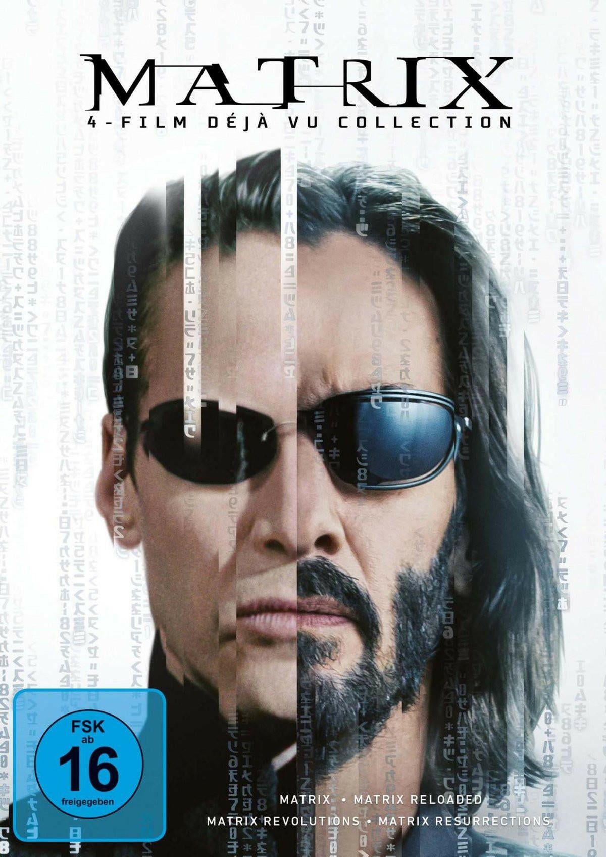 Matrix Déjà Vu Collection, 4 DVDs, Action, Sci-Fi