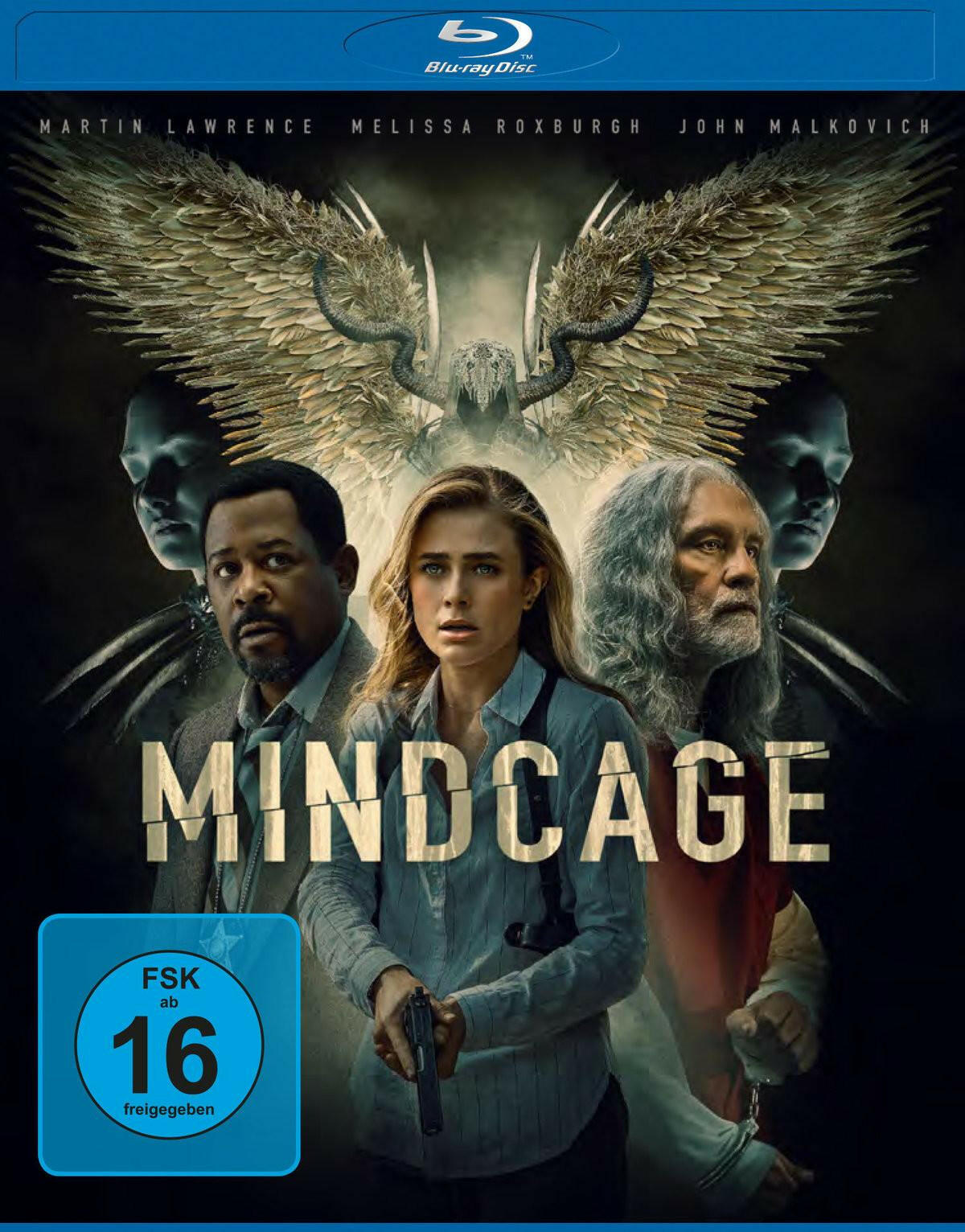 Mindcage Blu-ray Thriller 2022 - John Malkovich, Robert.