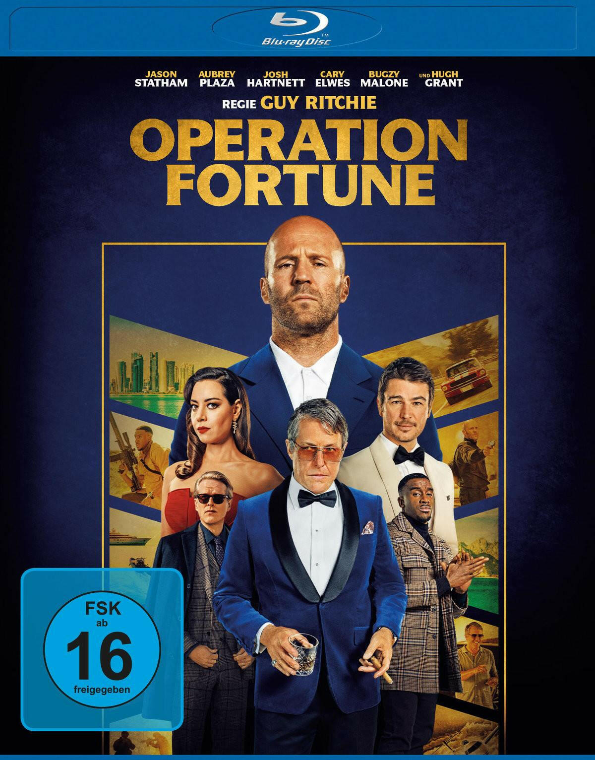 Blu-ray Operation Fortune mit Jason Statham | Action 2022.