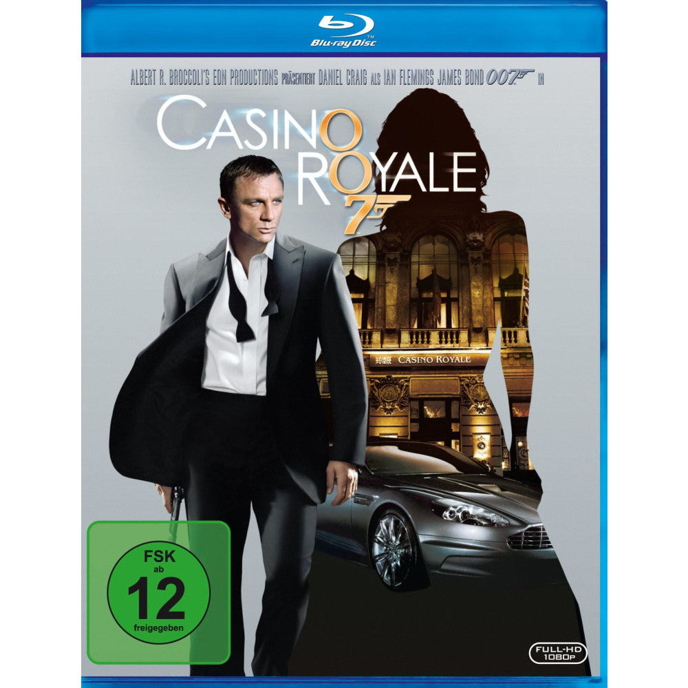 James Bond Blu-ray Casino Royale Actionfilm FSK 12 USA 2006 Daniel Craig Mads Mikkelsen Eva Green Judi Dench Jeffrey Wright Martin Campbell 145