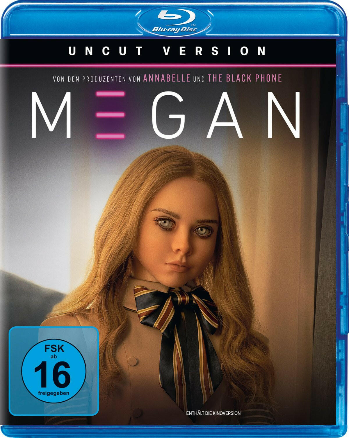 M3GAN Blu-ray Horror Thriller.