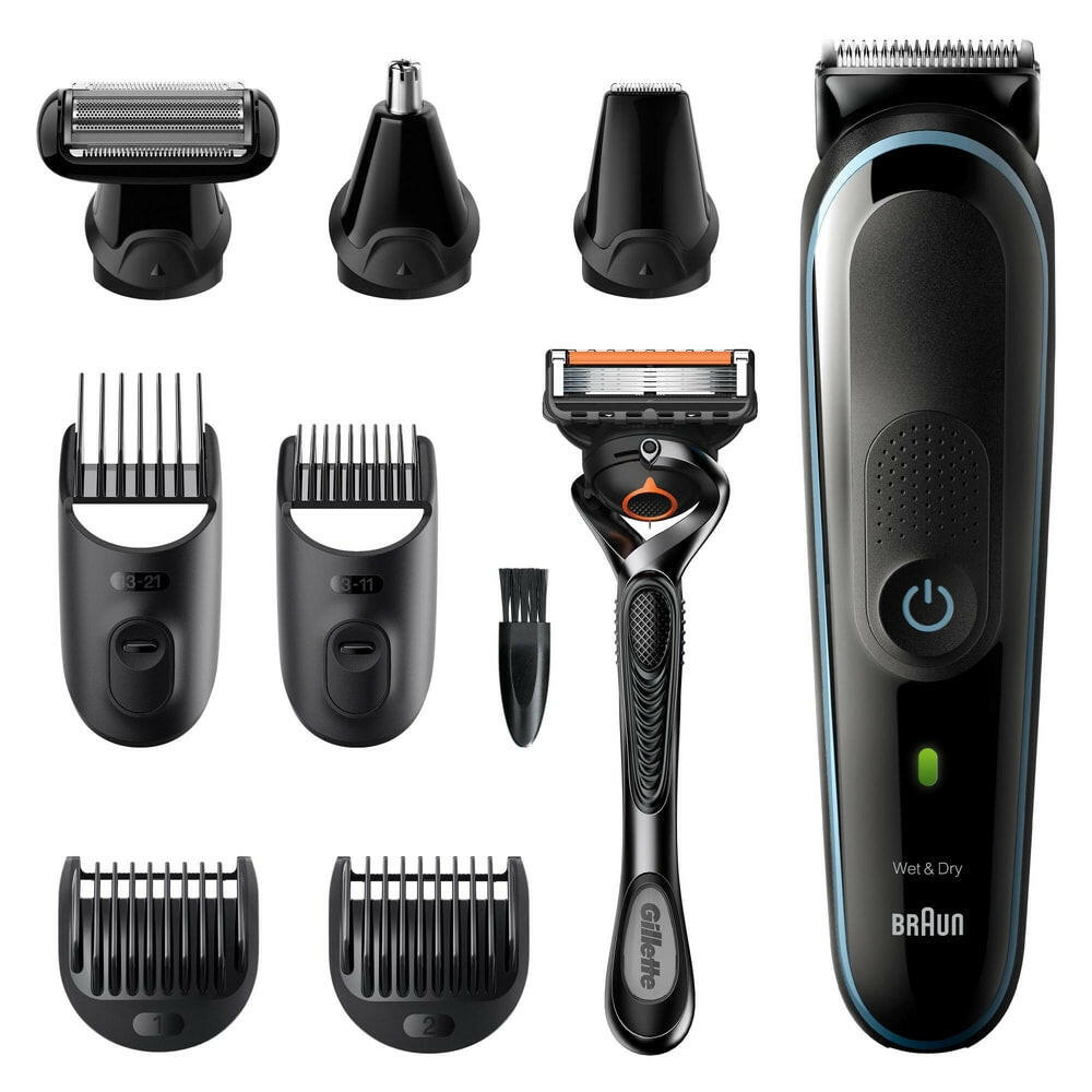 Braun MGK5380 9-in-1 Barttrimmer & Haarschneider für Herren.