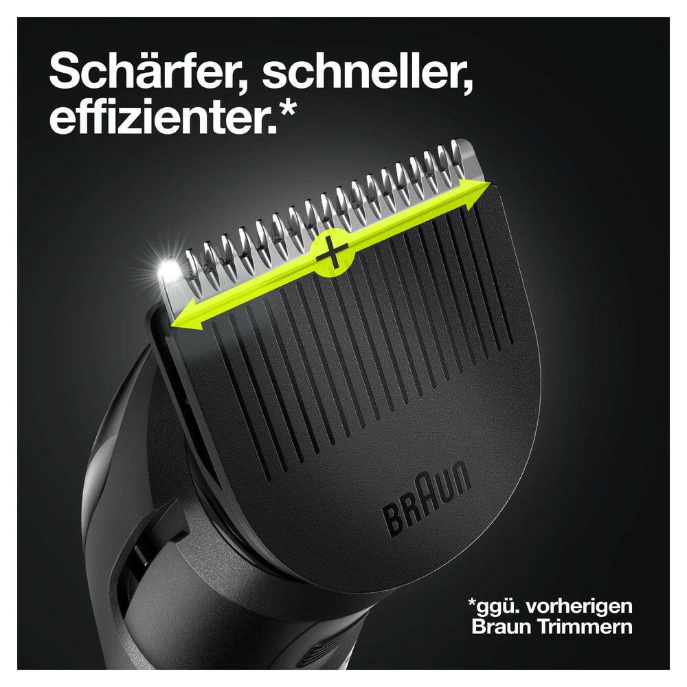 Braun MGK5380 9-in-1 Barttrimmer & Haarschneider für Herren.