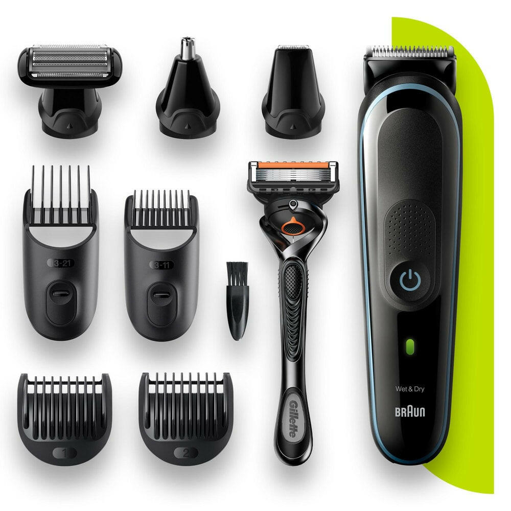 Braun MGK5380 9-in-1 Barttrimmer & Haarschneider für Herren.