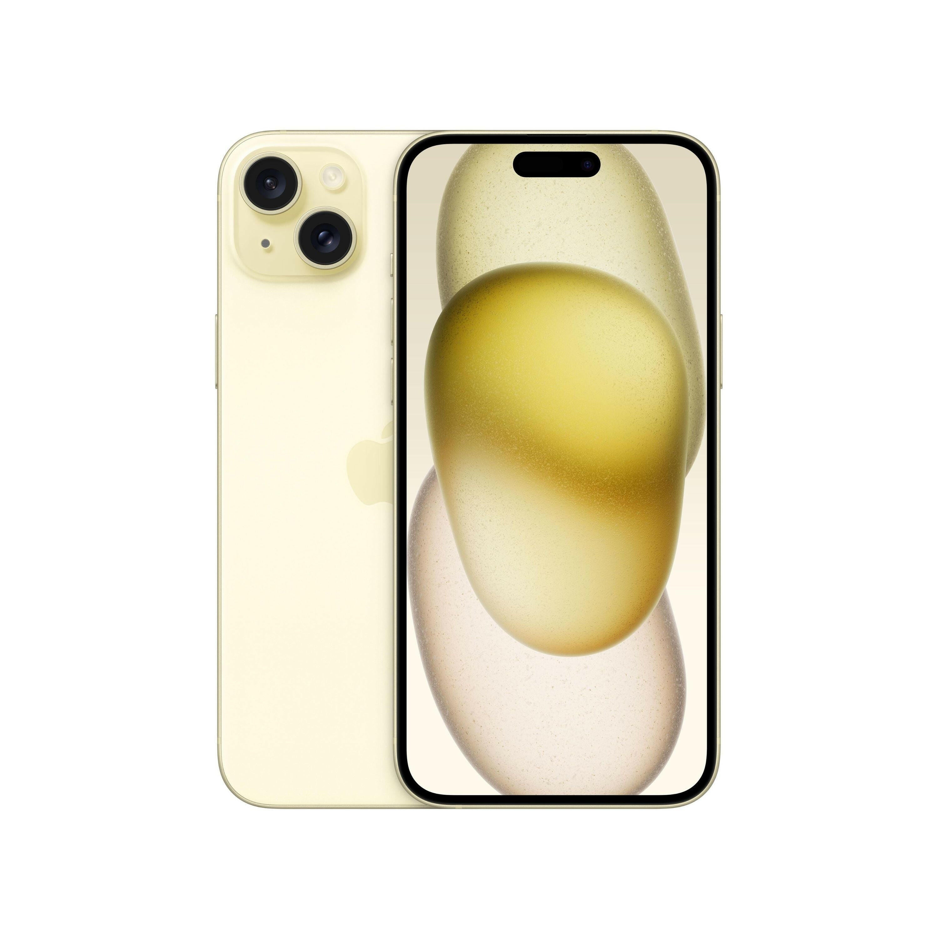Apple iPhone 15 Plus 128GB Gelb – 48 MP, USB-C, A16 Chip