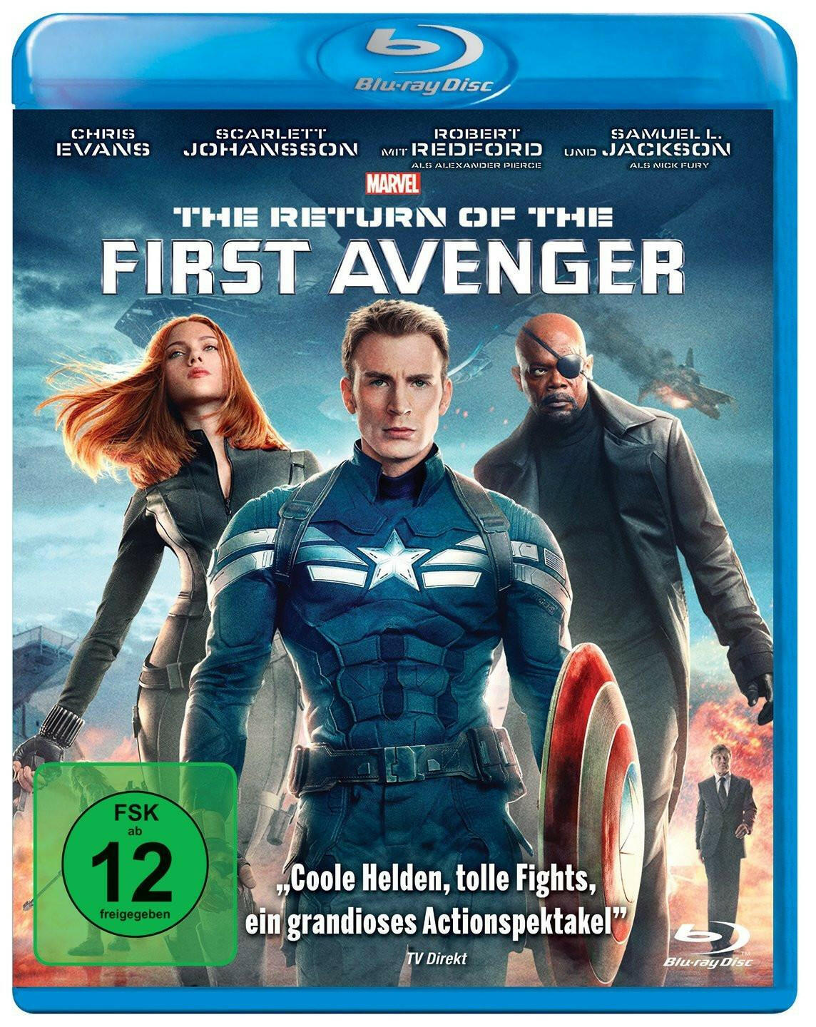 Captain America - The Winter Soldier - Blu-ray - Action.