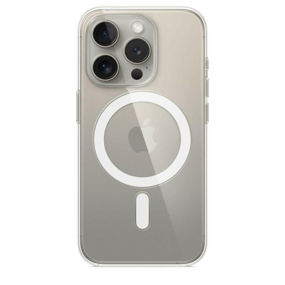 Apple iPhone 15 Pro Clear Case mit MagSafe, transparent.