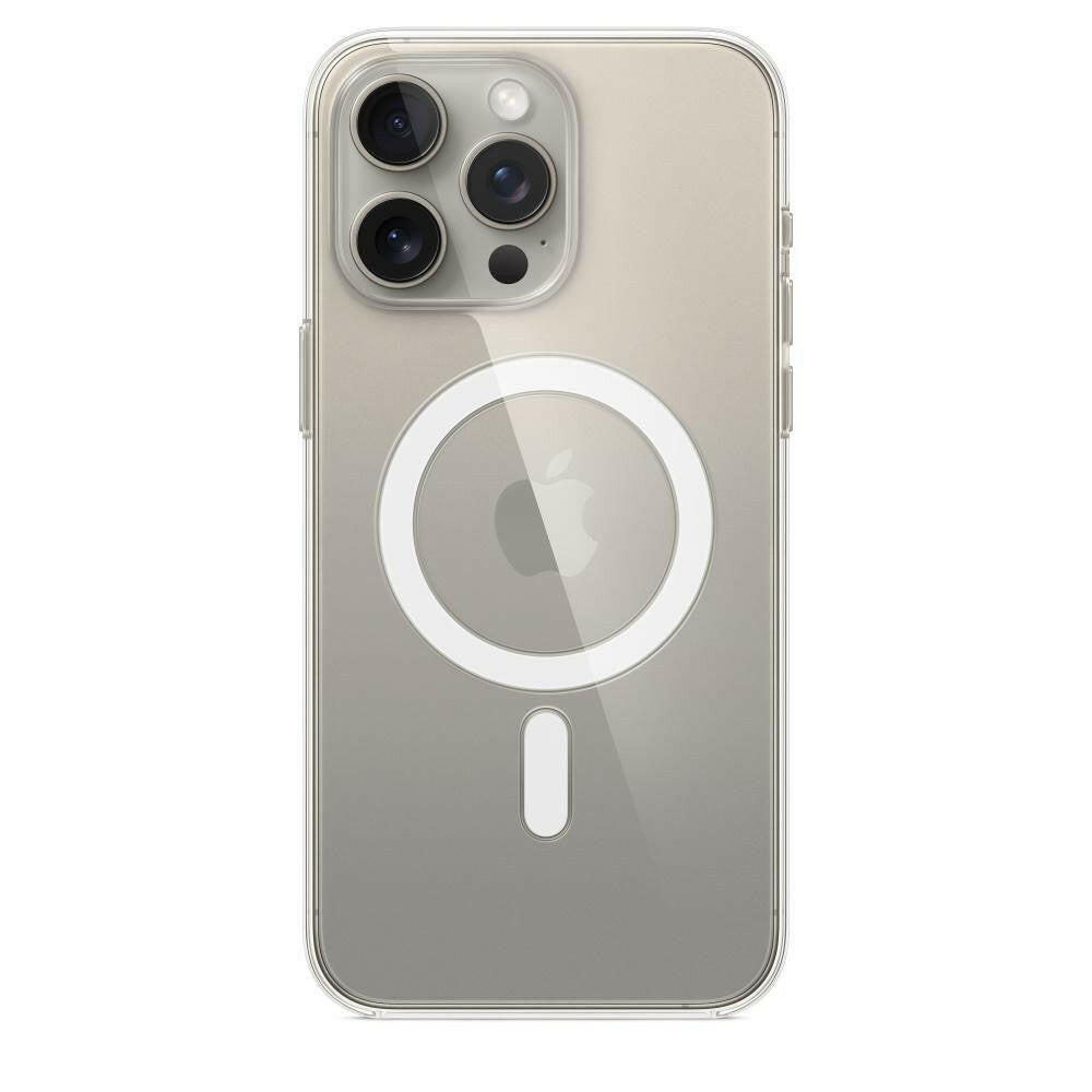 Apple iPhone 15 Pro Max Clear Case mit MagSafe.