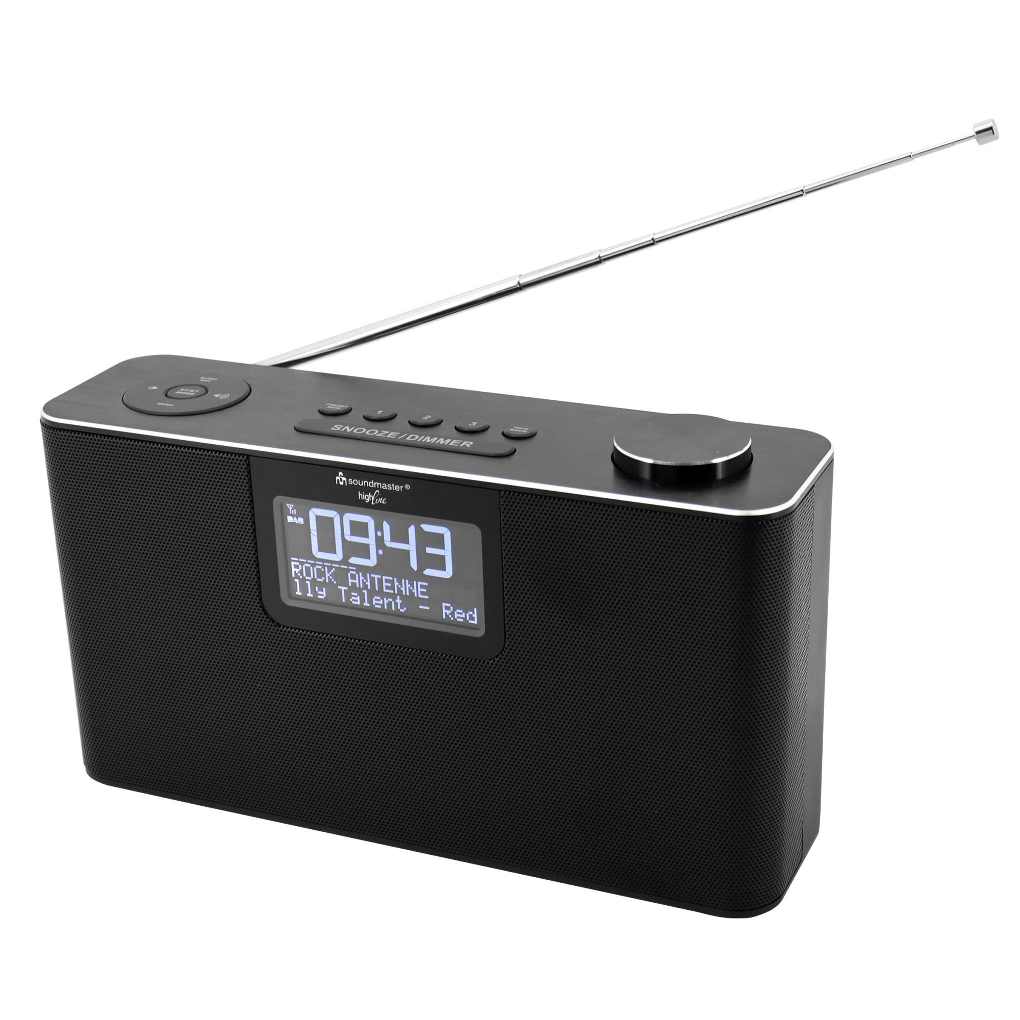 Soundmaster DAB700SW DAB+/UKW Radio mit USB SD Bluetooth