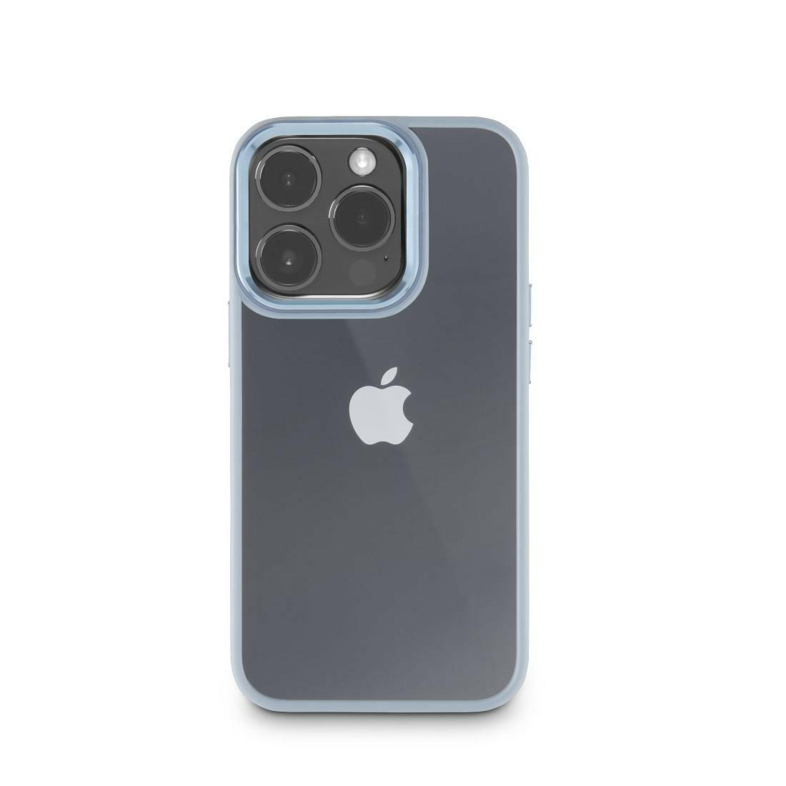 Hama Cam Protect iPhone 15 Pro Blau/Transparent Acryl.