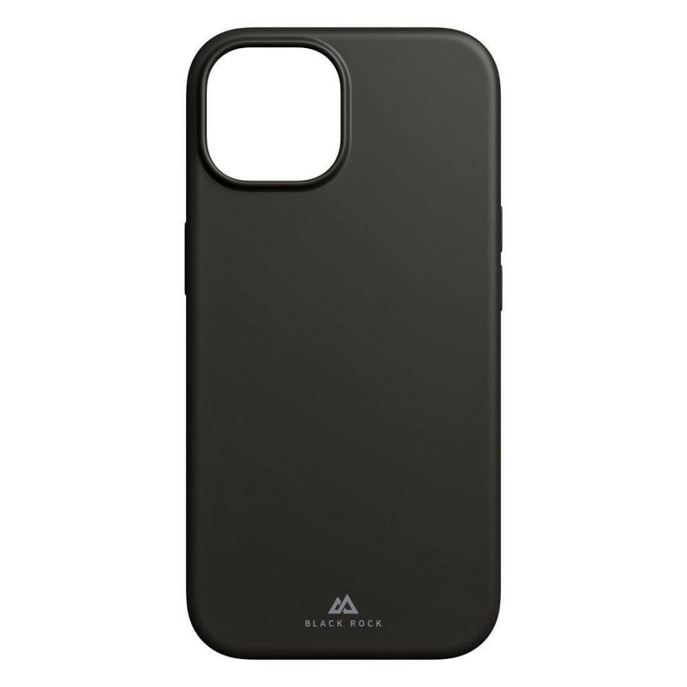 Black Rock iPhone 15 Hülle - Slim, Schwarz, Wireless.