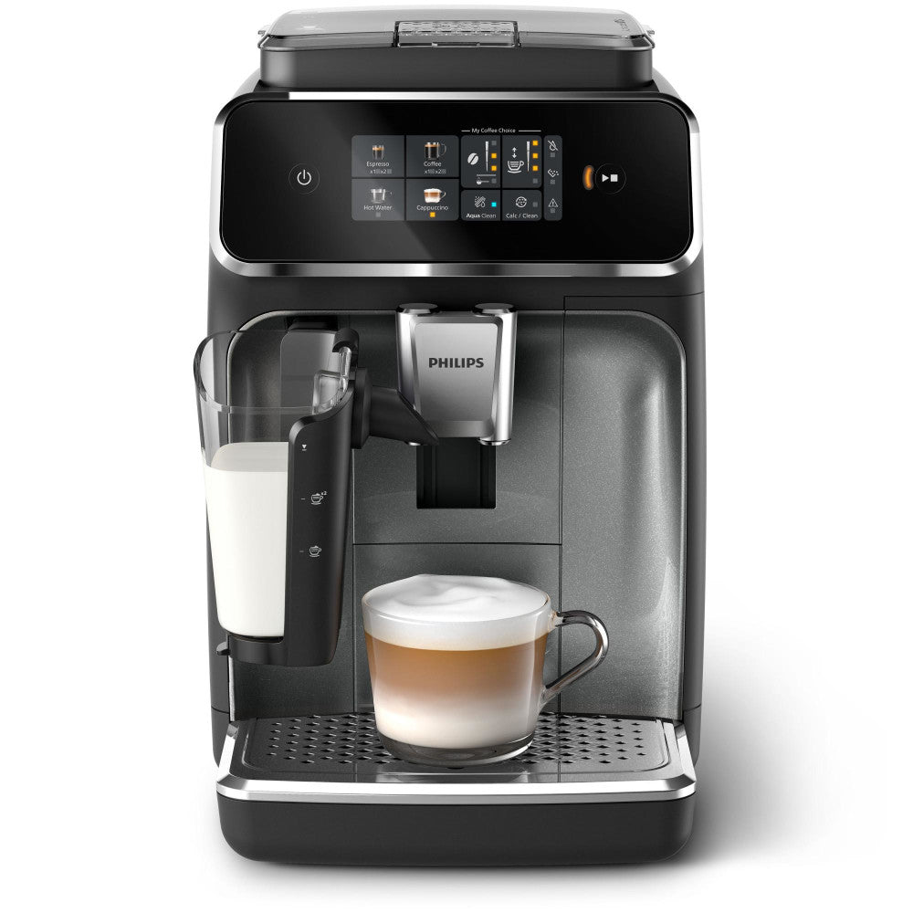 Philips Series 2300 EP2339 Kaffeevollautomat (OneTouch, LatteGo Milchsystem, Coffee+ App, Keramik Scheibenmahlwerk, AquaClean Filter) - TRONYQ