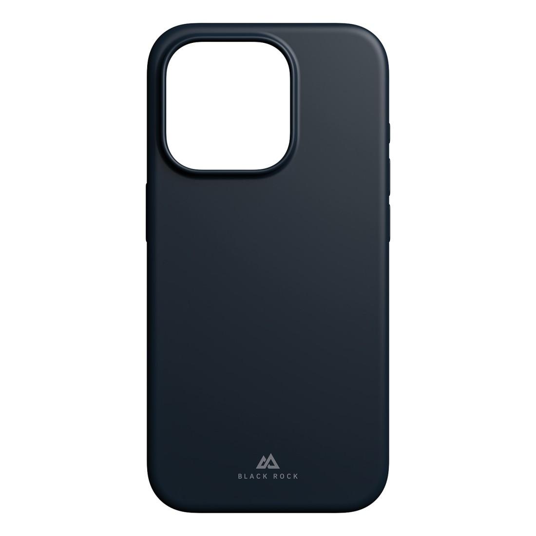 Black Rock iPhone 15 Pro Case - Midnight Blue, MagSafe, Slim