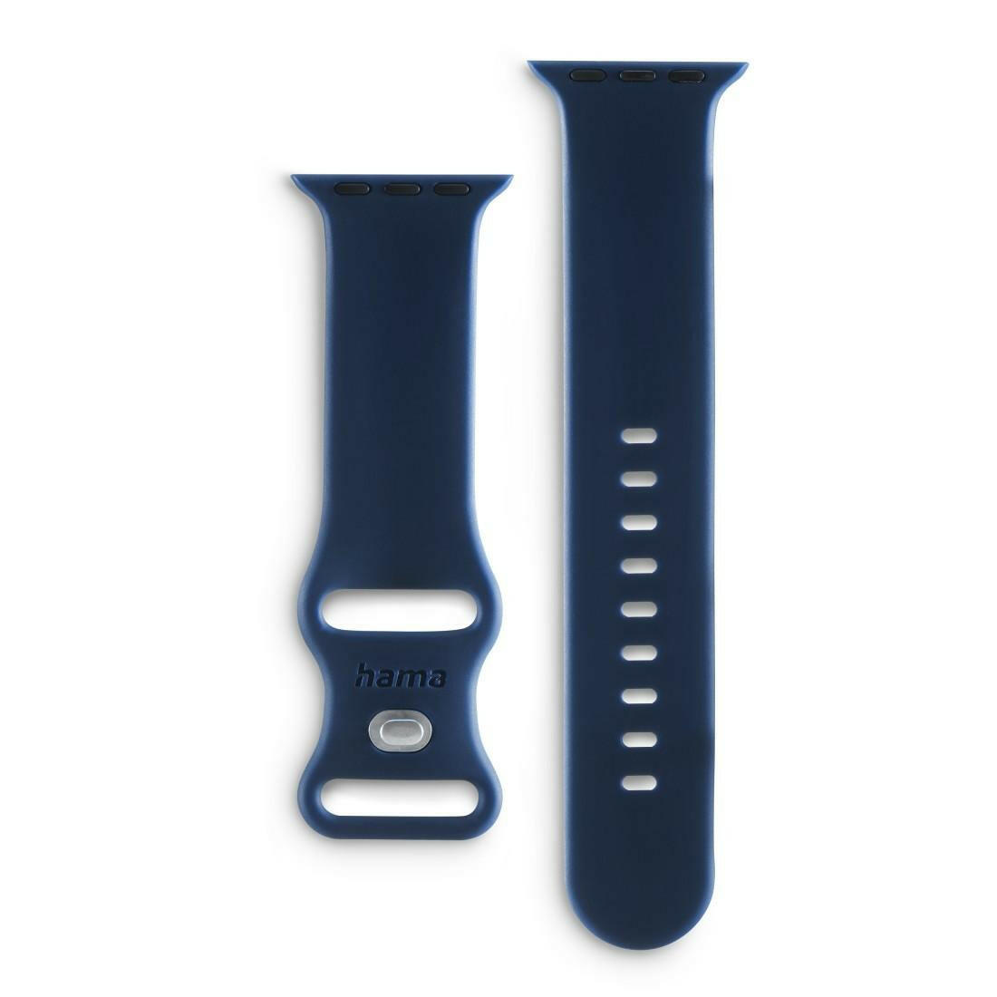 Hama Apple Watch Armband Blau 42/44/45/49 mm.