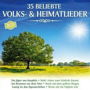Various: 35 Volks- & Heimatlieder CD - Schlager, 2 CDs 2022